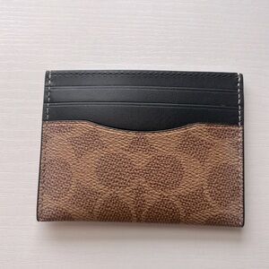 Coach card holder